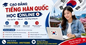 Cao Đẳng Tiếng Hàn Quốc Online