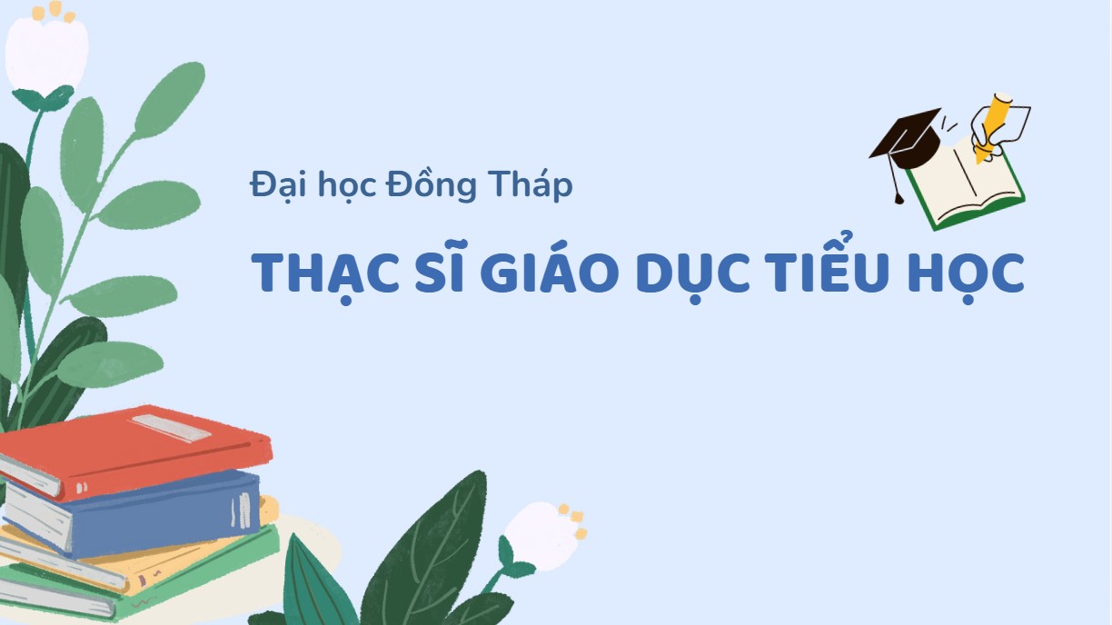 Thạc sĩ giáo dục tiểu học