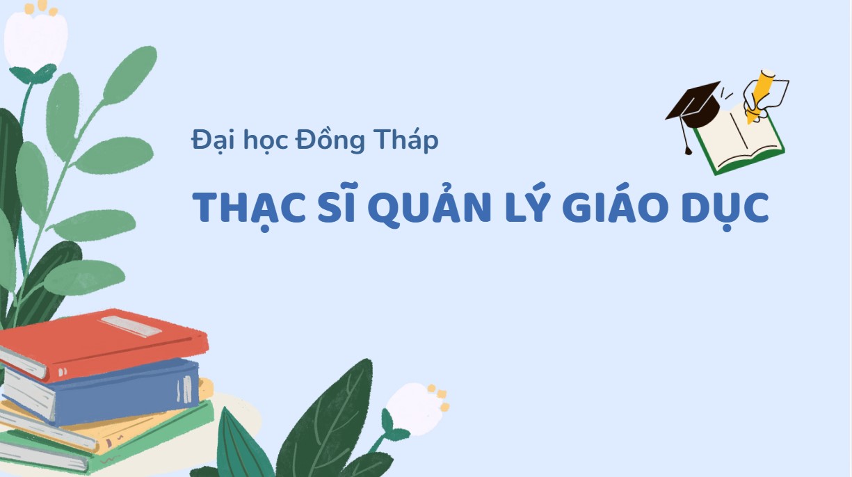 Thạc sĩ quản lý giáo dục