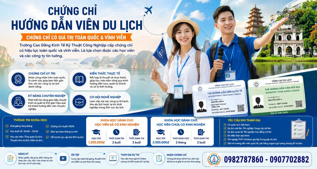 Chứng chỉ hướng dẫn viên du lịch 1 chứng chỉ hướng dẫn viên du lịch