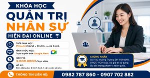 Khoá học quản trị nhân sự hiện đại 2026