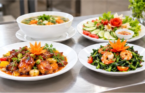 Khai giảng lớp nấu ăn tự chọn gia đinh, sơ cấp nấu ăn tại Hồ Chí Minh